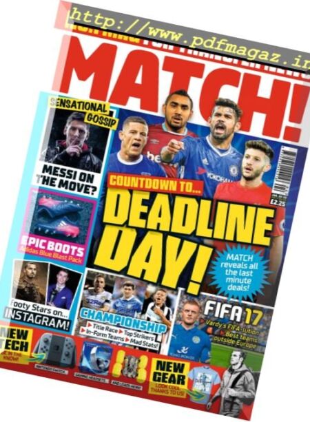 Match! – 24 January 2017 Cover