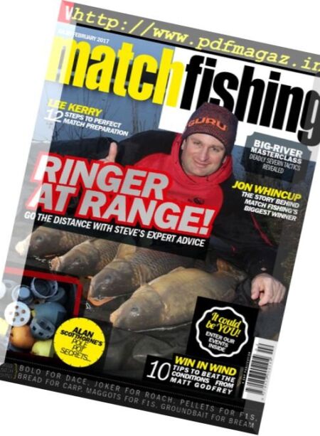 Match Fishing – February 2017 Cover