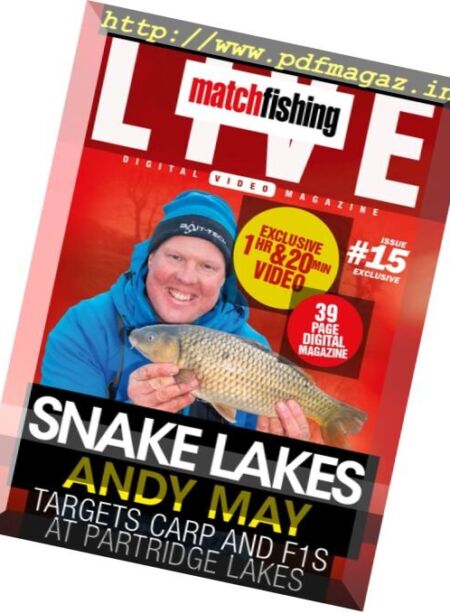 Match Fishing Live – Issue 15, 2017 Cover