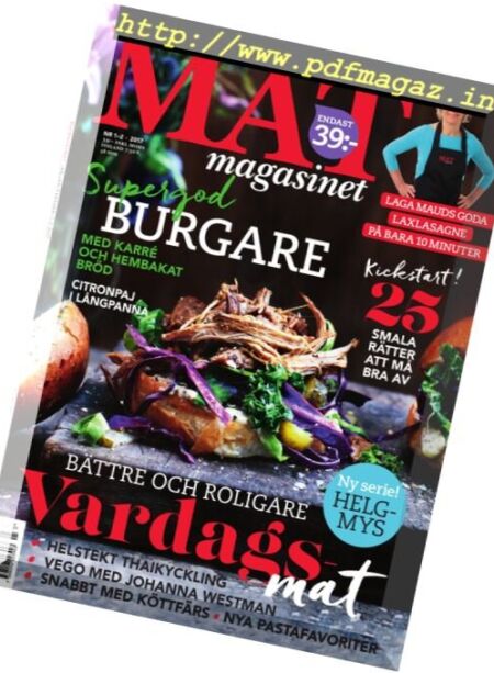 Matmagasinet – Januari-Februari 2017 Cover