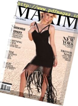 Maxim South Africa – February 2017