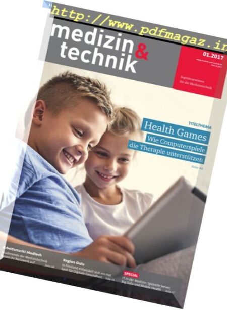 Medizin & Technik – Nr.1, 2017 Cover