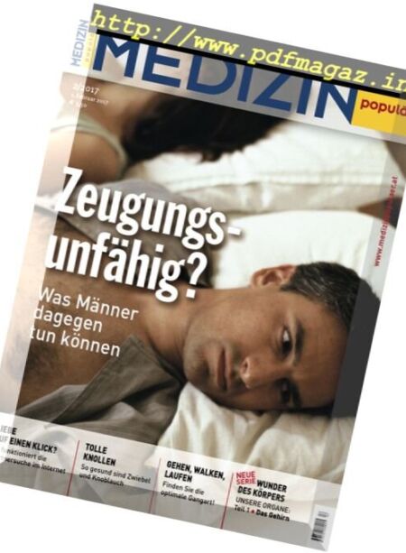 Medizin Popular – Februar 2017 Cover