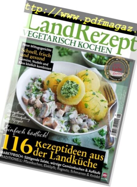 Mein Landrezept – Nr.1, 2017 Cover
