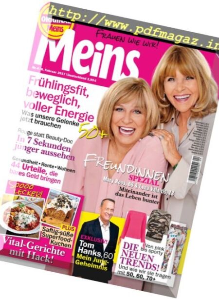 Meins – 8 Februar 2017 Cover