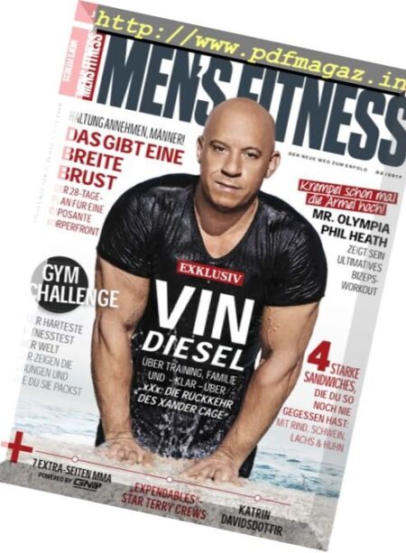 Men’s Fitness Germany – Marz 2017 Cover