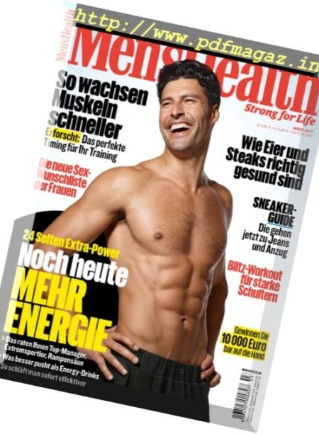 Men’s Health Germany – Marz 2017 Cover