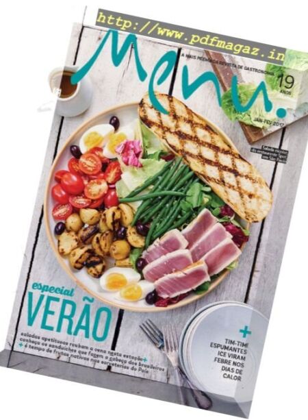 Menu – Janeiro-Fevereiro 2017 Cover