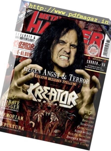 Metal Hammer Germany – Februar 2017 Cover