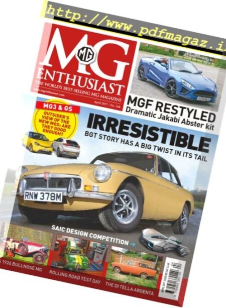 MG Enthusiast – April 2017 Cover