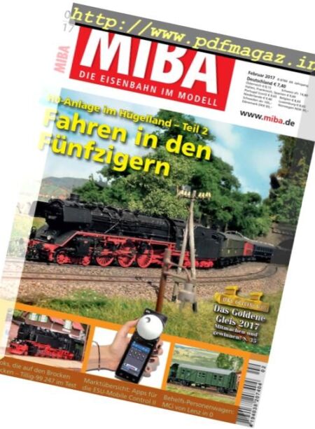 MIBA – Februar 2017 Cover