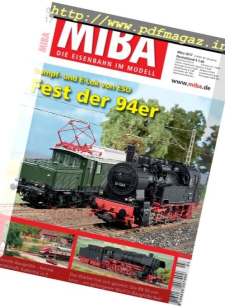 MIBA – Marz 2017 Cover