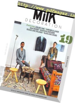 Milk Decoration – Mars-Avril-Mai 2017