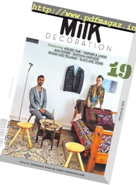 Milk Decoration – Mars-Avril-Mai 2017 Cover