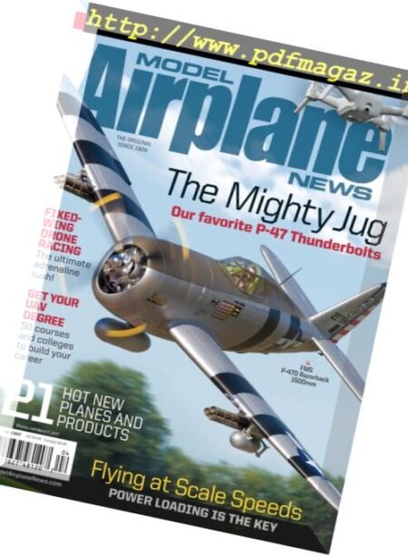 Model Airplane News – April 2017 Cover