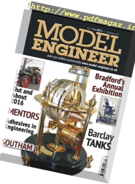 Model Engineer – 3-16 February 2017 Cover