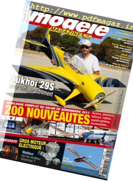 Modele Magazine – Mars 2017 Cover