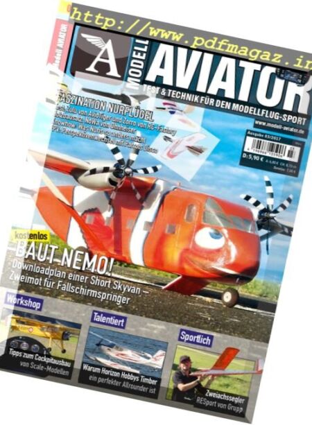 Modell Aviator – Marz 2017 Cover
