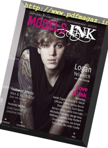 Models Ink – February-April 2016 Cover