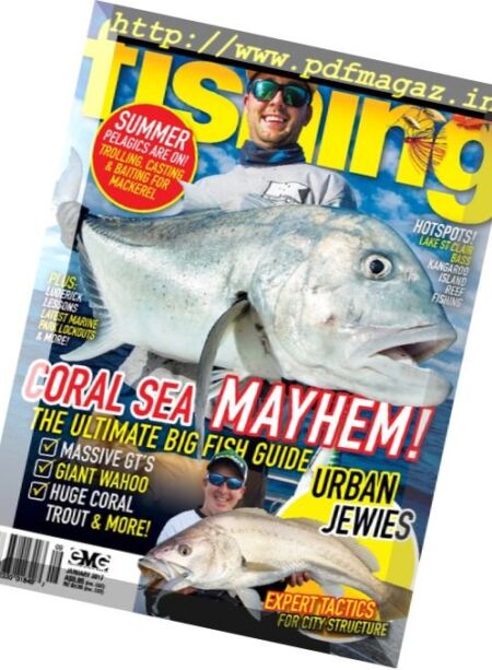 Modern Fishing – Issue 77, Janaury 2017 Cover