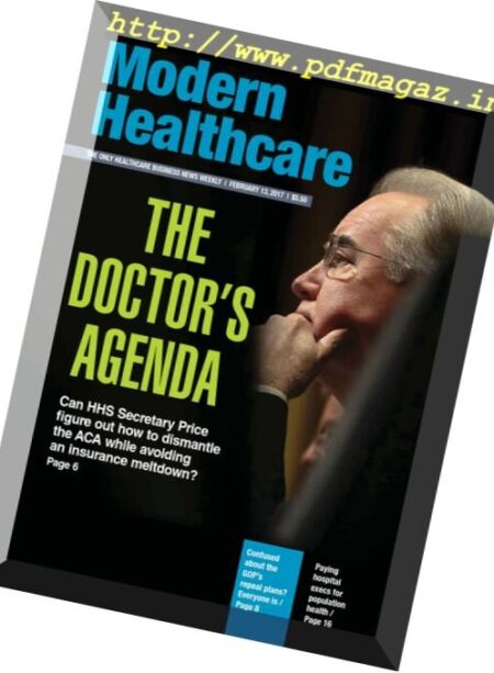 Modern Healthcare – 13 February 2017 Cover