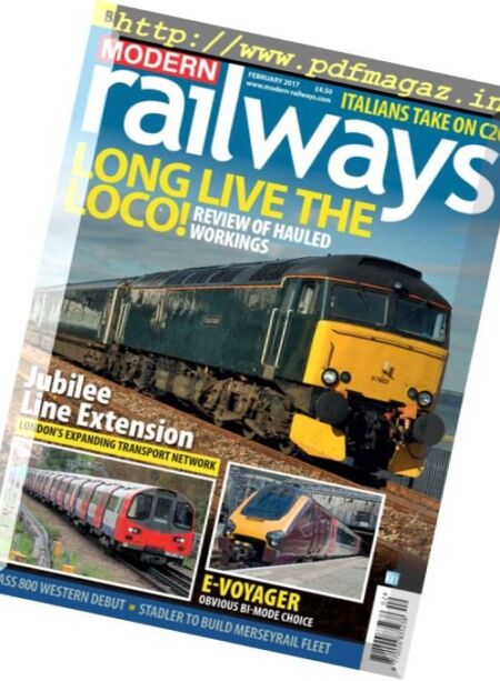 Modern Railways – February 2017 Cover