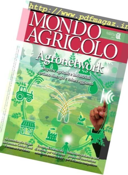 Mondo Agricolo – Febbraio 2017 Cover