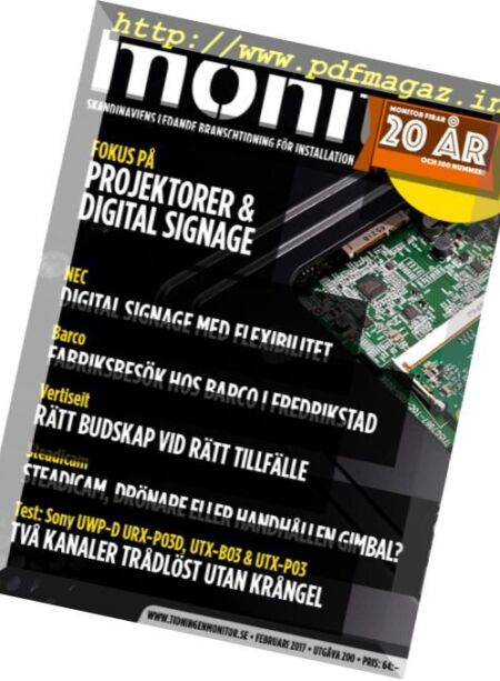 Monitor – Februari 2017 Cover