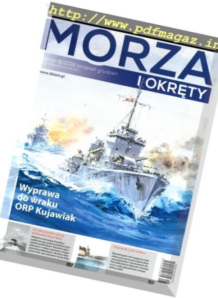 Morza i Okrety – N 6, Listopad-Grudzien 2016 Cover