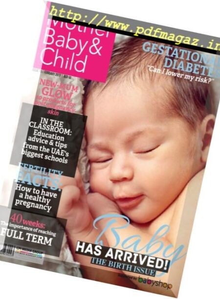 Mother, Baby & Child – February 2017 Cover