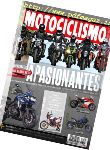 Motociclismo Panamericano – Febrero 2017 Cover