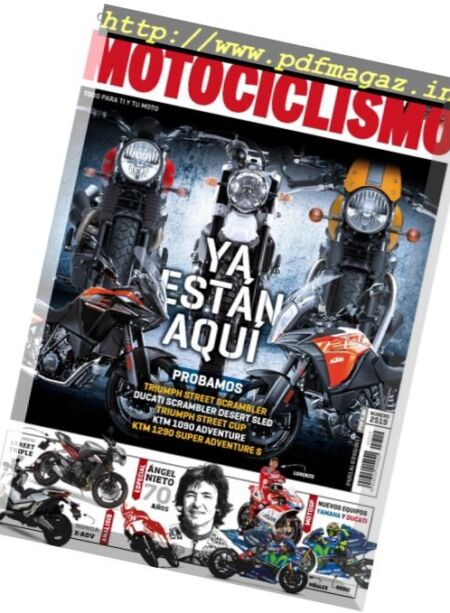 Motociclismo Spain – 7 Febrero 2017 Cover