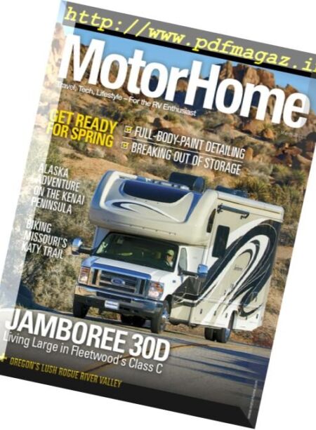 Motor Home – March 2017 Cover