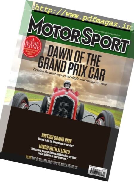 Motor Sport – March 2017 Cover