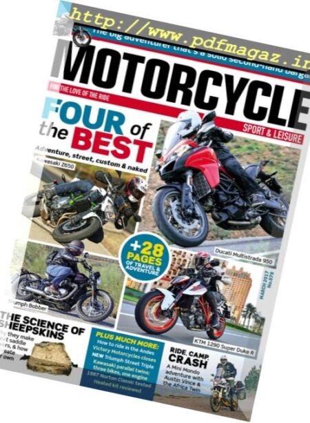 Motorcycle Sport & Leisure – March 2017 Cover