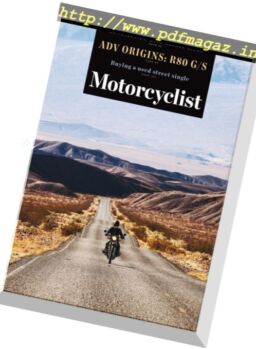 Motorcyclist – March-April 2017