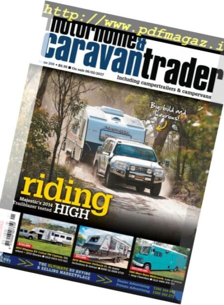 Motorhome & Caravan Trader – Issue 208, 2017 Cover