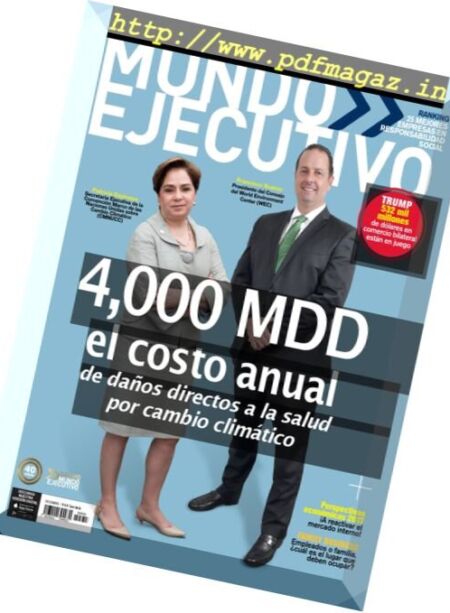 Mundo Ejecutivo – Diciembre 2016 Cover