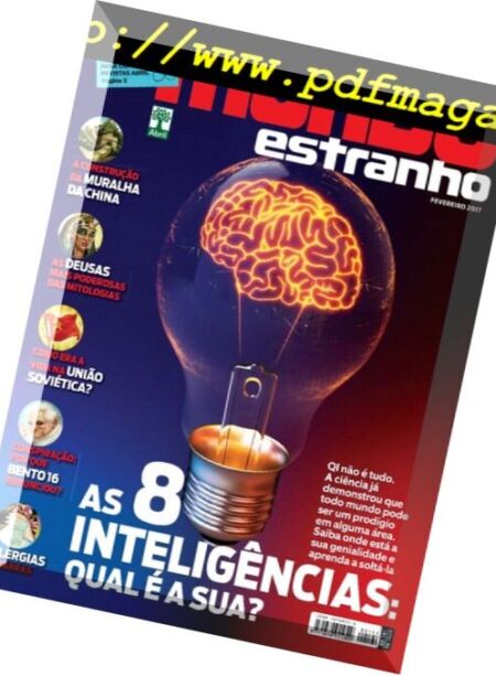 Mundo Estranho – Brasil Ed. 191, Fevereiro 2017 Cover
