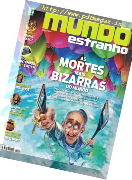 Mundo Estranho – Marco 2017 Cover
