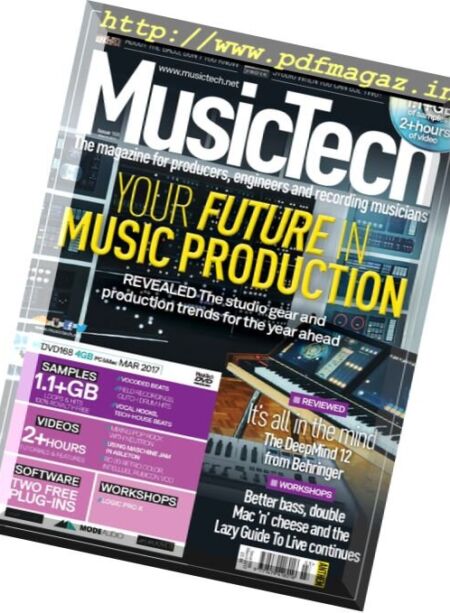 MusicTech – March 2017 Cover