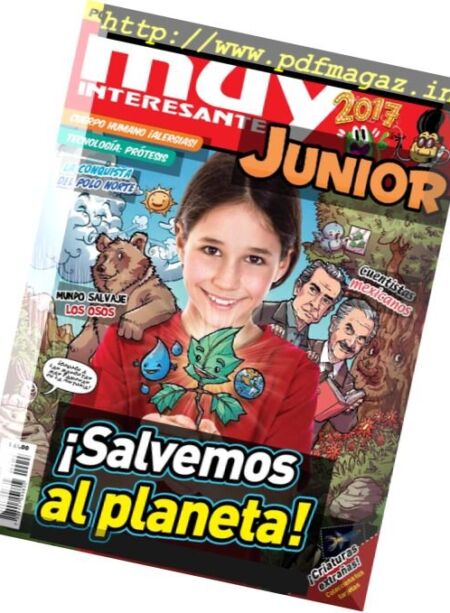 Muy Interesante Junior Mexico – Enero 2017 Cover