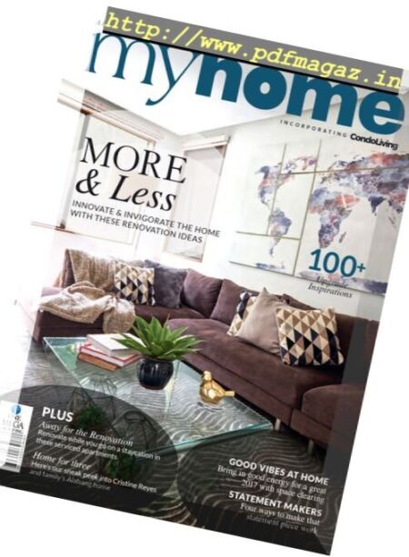 MyHome – February 2017 Cover