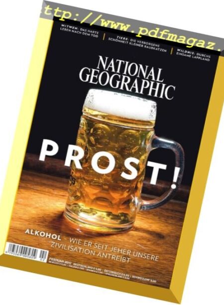 National Geographic Germany – Februar 2017 Cover