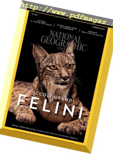 National Geographic Italia – Febbraio 2017 Cover