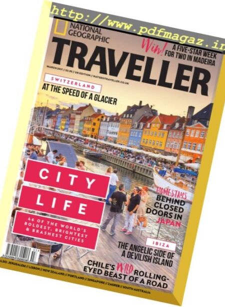 National Geographic Traveller UK – March 2017 Cover