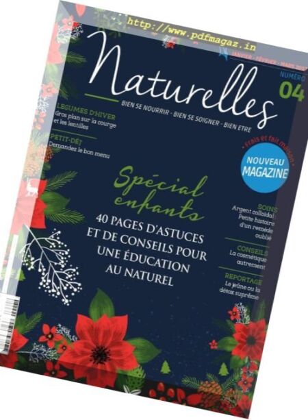 Naturelles – Janvier-Mars 2017 Cover