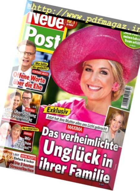 Neue Post – 8 Februar 2017 Cover