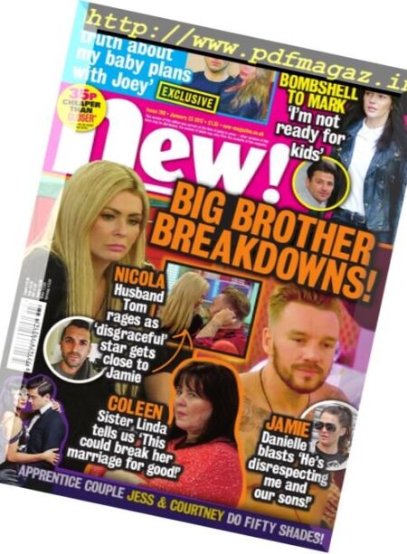 New! Magazine – 23 January 2017 Cover