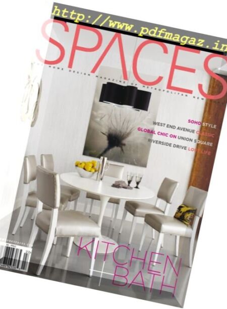 New York Spaces – February-March 2017 Cover